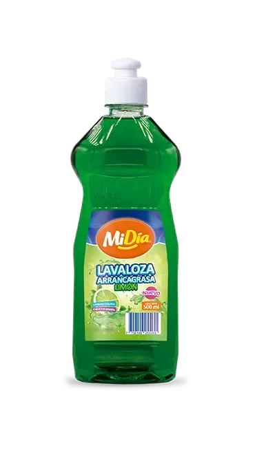 Lavaloza Arrancagrasa Limón MiDía x 500 ml