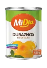 Durazno Mitades 425 gr MiDía 7705946237284