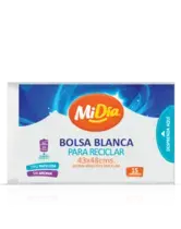 Bolsa Papelera Blanca 43x48 MiDía 7705946641579