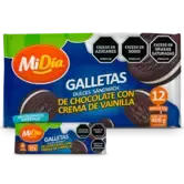 Galleta Crema Chocolate MiDía 408g