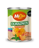 Duraznos x Mitades MiDía x 425 g