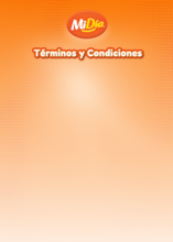 Terminos y Condiciones