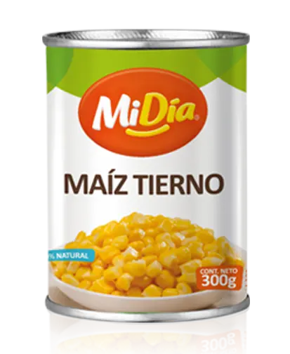 Maíz Tierno 300gr MiDía 7705946583763