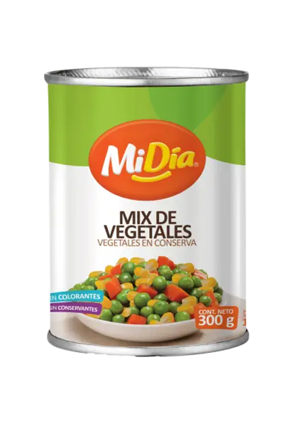 MiDía Mix de Vegetales 300g 7705946575416