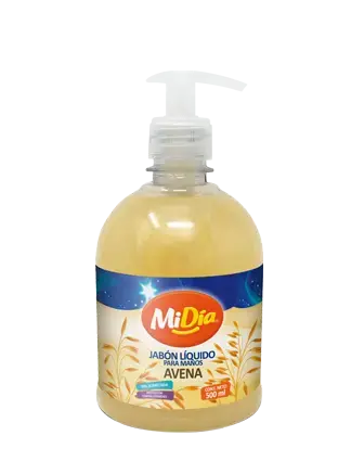 Jabón Líquido para Manos Avena MiDía 500ml 7705946641050