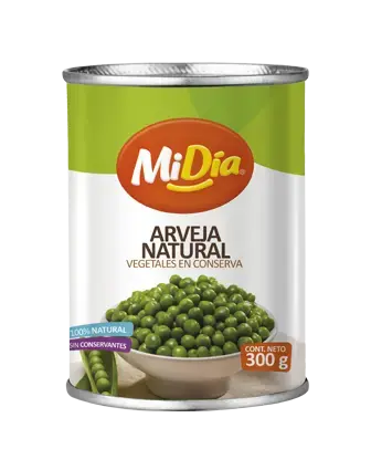 Arvejas en lata MiDía 300g 7705946583749