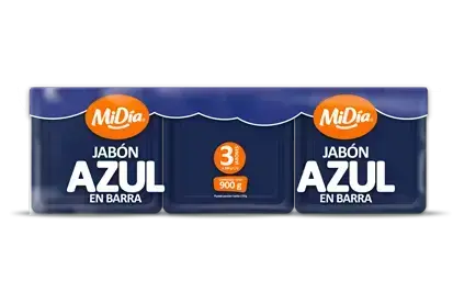 Jabón Azul Tripack MiDía 300g 7705946759038