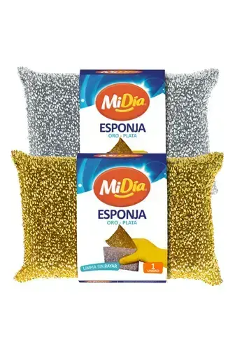 Esponja Oro Plata MiDía 7705946486828