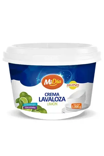 Crema Lavaloza MiDía Limón 1000g 7705946784931