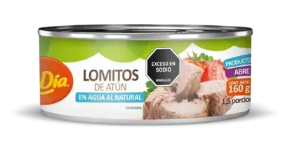 Lomitos de Atún en Agua MiDía