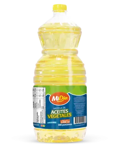 Aceite Vegetal MiDía 3000ml