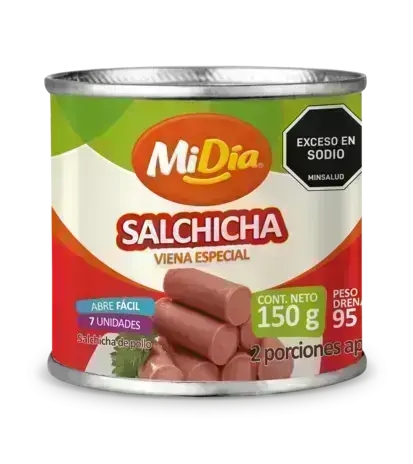 Salchichas tipo Viena MiDía 7700149010788