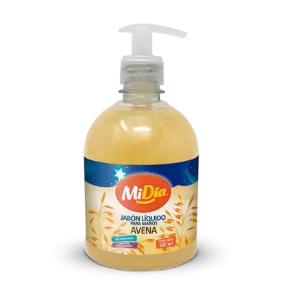 Jabón Líquido para Manos Avena MiDía 500ml 7705946641050