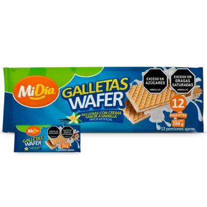 Galleta Wafer MiDía 288g