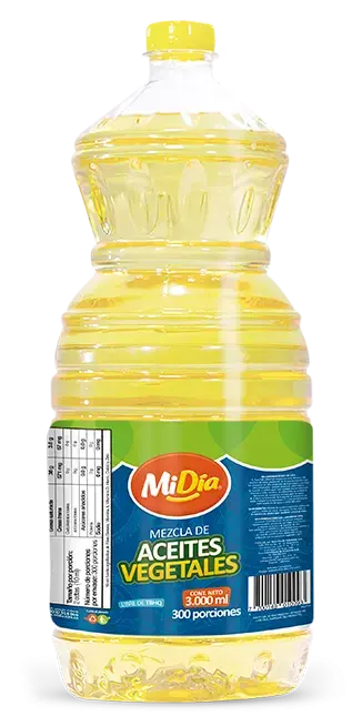 Aceite Vegetal MiDía 3.000 ml