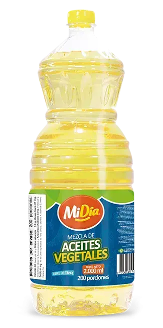 Aceite Vegetal MiDía 2.000 ml