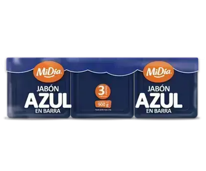 Jabón Azul Tripack MiDía 300 g