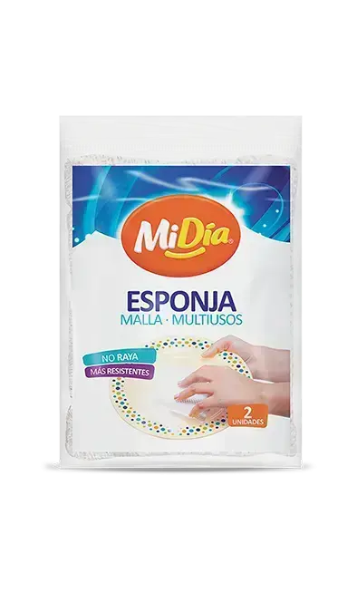 Esponja Malla Multiusos MiDía x 2 uds.