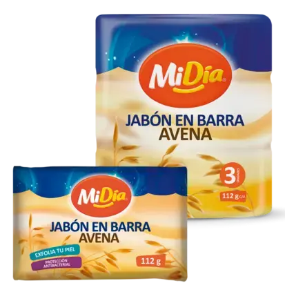 Jabón Corporal Avena MiDía x 3 uds