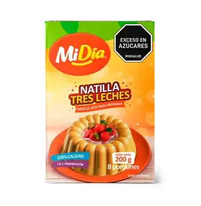 Natilla Tres Leches MiDía 200g