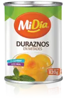 Durazno Mitades 820gr MiDía 7705946573511