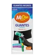 Guantes Negros MiDía Talla 8 y 8 1/2