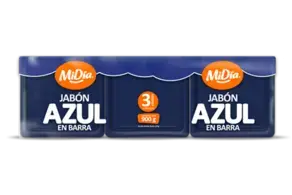 Jabón Azul Tripack MiDía 300g 7705946759038