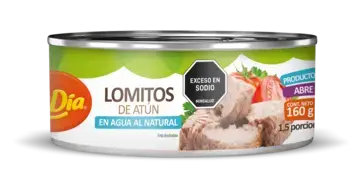 Lomitos de Atún en Agua MiDía