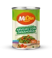 Arveja con Zanahoria en Lata MiDía 