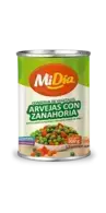 Arvejas con Zanahorias MiDía x 300 g