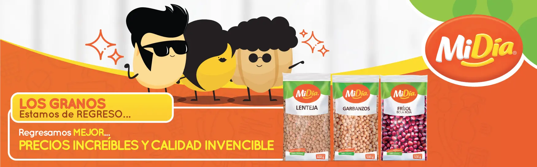 Banners Granos MiDía